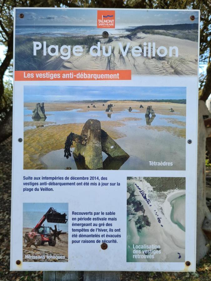 Talmont-Saint-Hilaire La Maraichine, Maison Bord De Mer, 3 Chambres, Jardin, Piscine Partagee Du Domaine מראה חיצוני תמונה